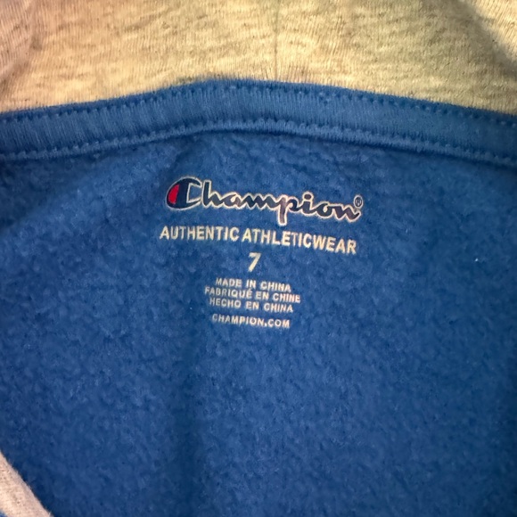 Champion kids hoodie Size 7 - Picture 3 of 6